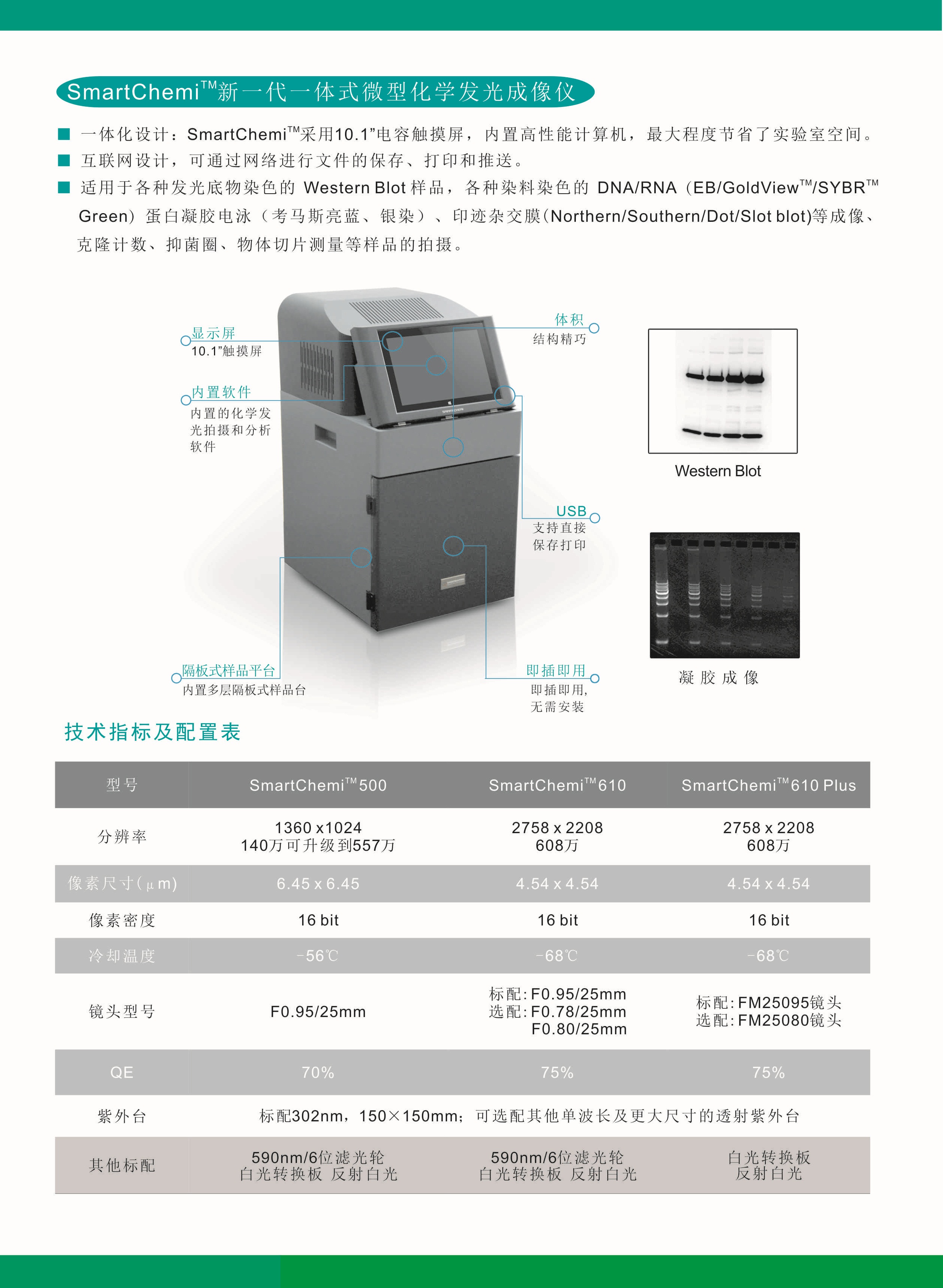 一體式化學(xué)發(fā)光成像儀